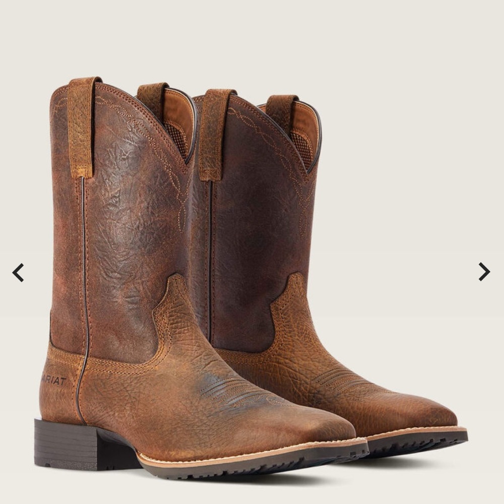 Ariat Men’s Hybrid Grip Western Boot 8.5